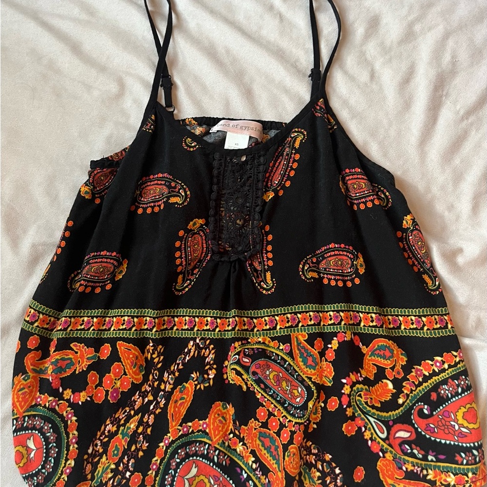 Patterned tank top